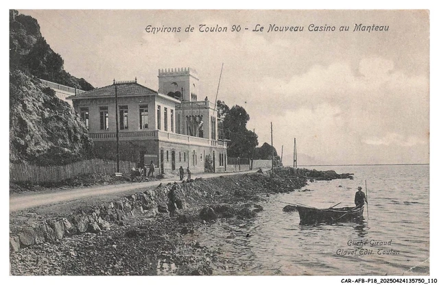 Carte Postale Ancienne Toulon Tamaris – Avenue De La Rouve, Var (83), Années 1900