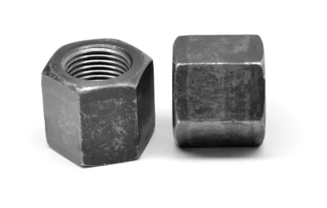 5/8"-18 écrou hexagonal haut fil fin grade 8 oxyde noir