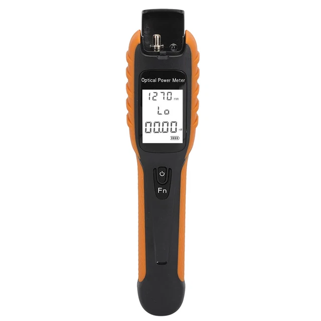 Mini Optic Fiber Cable Tester -70~+6dBm Optical Fiber Power Meter Support SC FC