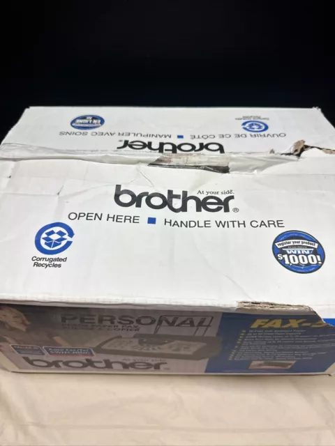 Brother FAX-575 Personal Fax Machine and Copier New in Open Box 2
