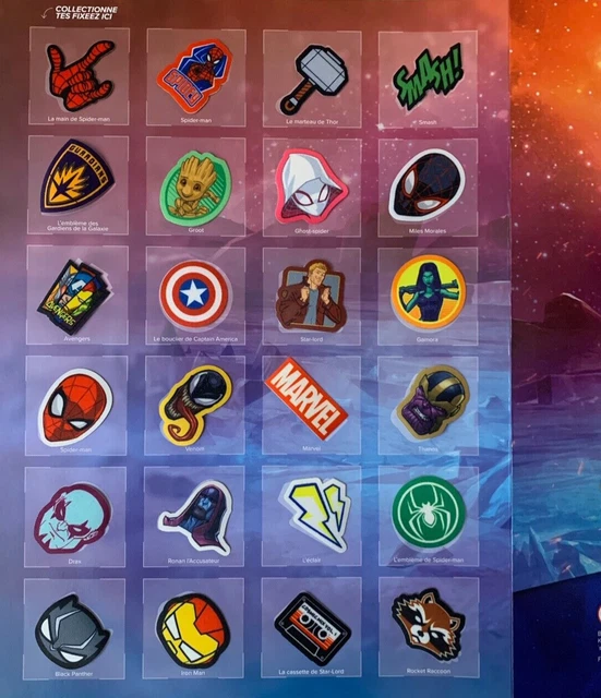 FIXEEZ MARVEL AU choix pour l'album Leclerc Défie Tes héros (2023) EUR