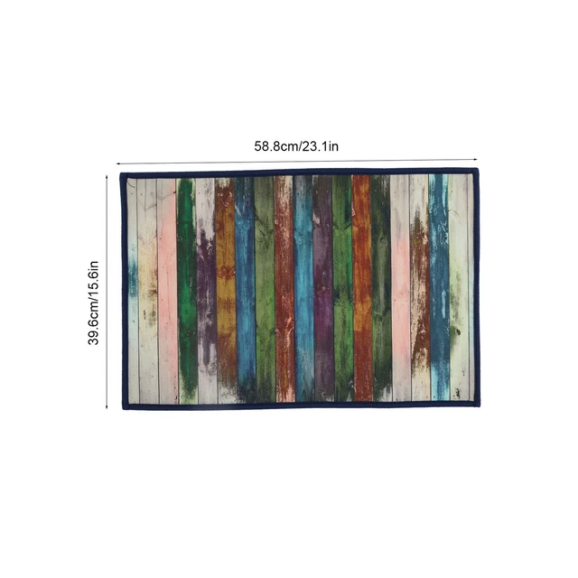 Door Rugs Carpet Floot Mat Carpet 58.8x39.6cm Anti Slip For Bedroom Bathroom