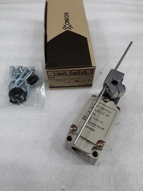 Klcl Koino Limit Switch 125Vac 10Amp 250Vac 6A 30Vdc 6A New