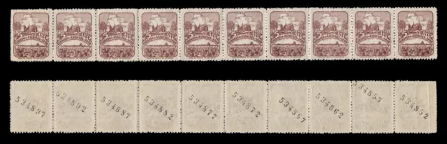 Asturias y León.1936-37.MOTIVOS DIVERSOS 5C BLQ 10 MNH.EDIFIL 6