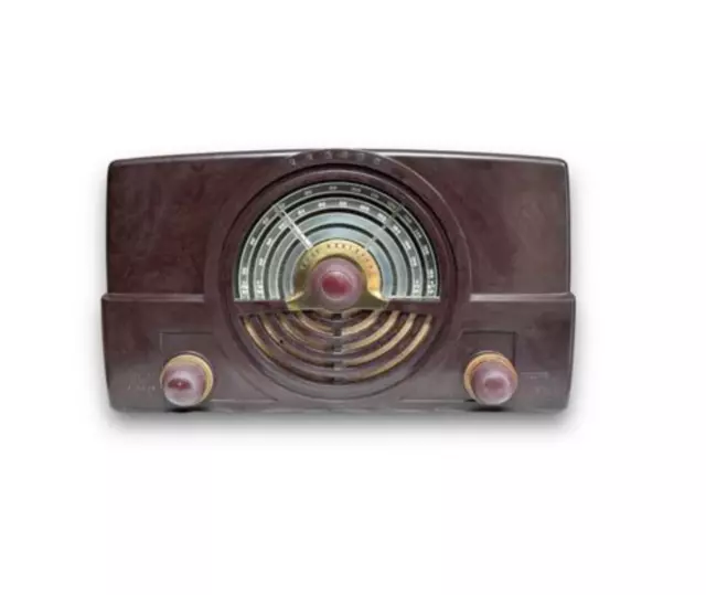 Vintage Zenith Tone Register Bakelite Tube Radio