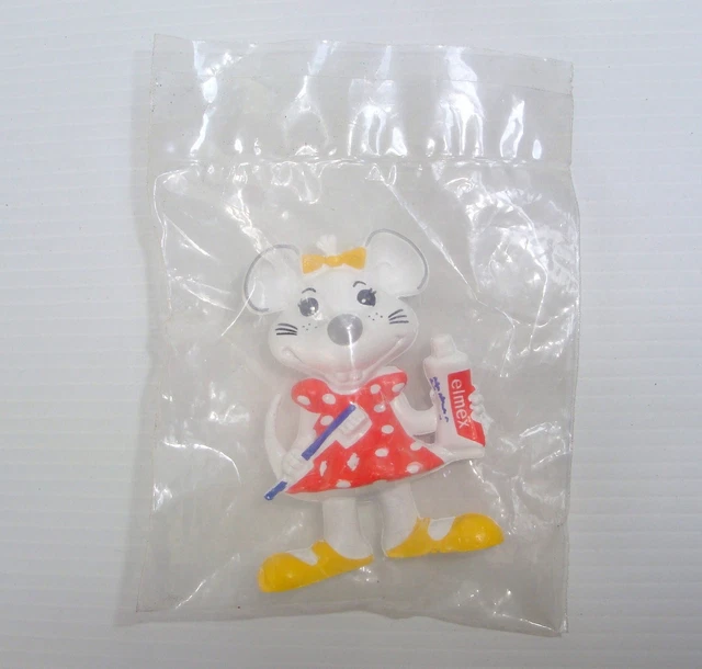 FIGURINE ANCIENNE PVC publicitaire new starlux dentifrice Elmex type