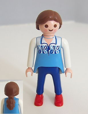 17341 Playmobil Lot de 2 Cheveux Femme Marrons Modernes 