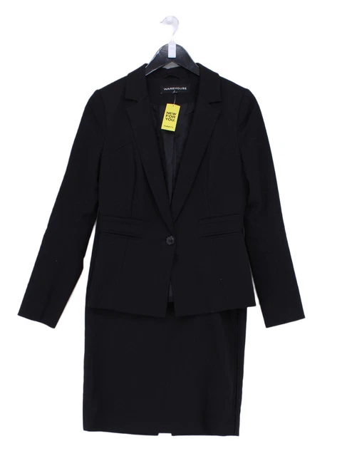 Magazzino Abito Donna Due Pezzi UK 10 Poliestere Nero