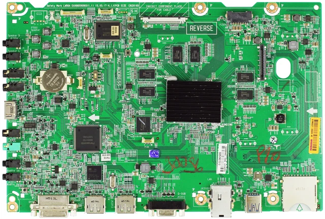 Carte Mère LG 50LF6090 - Référence EBT63728402, Ouverte Jamais Utilisée