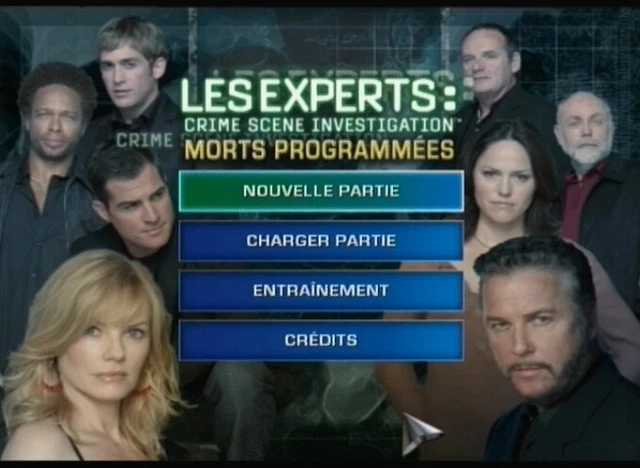 Jeu Les Experts CSI Crime Scene Investigation / Nintendo Wii Jouable sur Wii U 2
