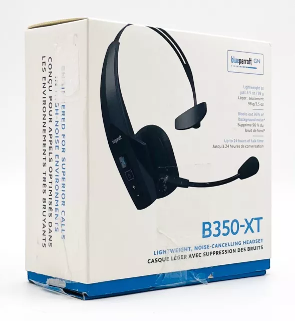 Blue parrot B350-XT Noise Cancelling Bluetooth Headset Blueparrott - Black