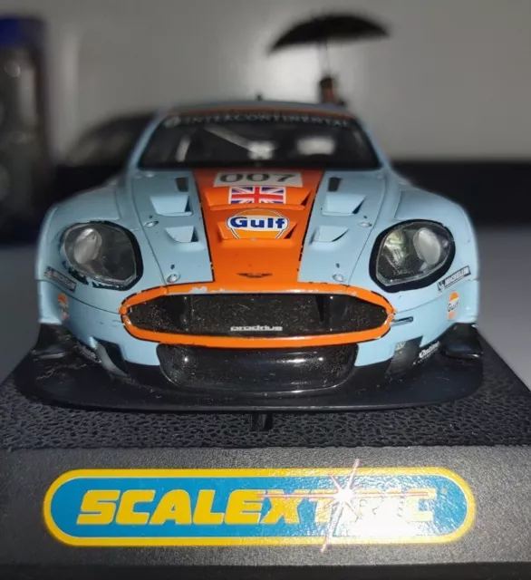 Scalextric Digital Aston Martin DBR9 No007 Gulf Edition DPR Chip Installed