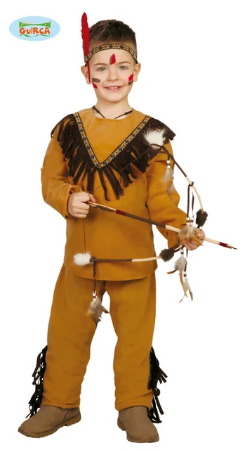 Costume Carnevale Bambino Da Indiano Vestito Di Bimbo Cowboy Travestimento Abito