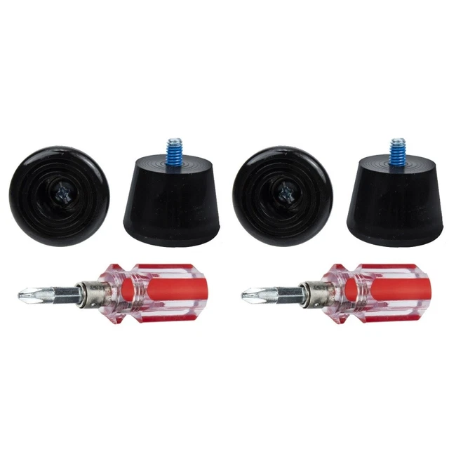 2 Sets Skate Brakes Jam Plugs Roller Skates Toe Stops Major