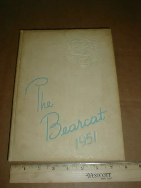 Vintage 1947 North Plainfield NJ High School Yearbook Canuck SIGNED Jack  Melick