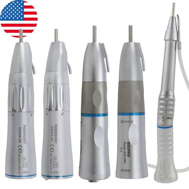 COXO Dental Surgical Handpiece Implant Straight Cone Nose 20 Degree LED 1:1 NSK