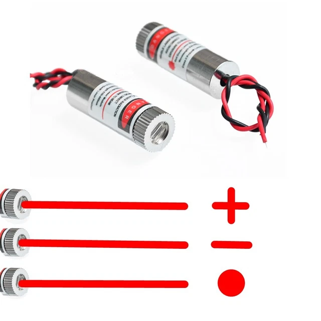 Tools Module Head Focus Laser 5mW 650nm Focus Module Head Glass Can Focus