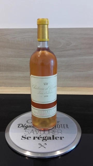 1Bt Chateau Yquem 1998 Cru Superieur De Sauternes 75Cl Be Accroc Capsule