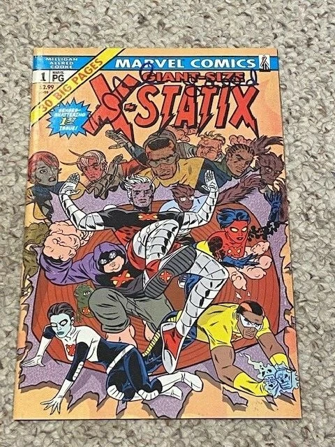 MICHAEL ALLRED & LAURA ALLRED Signed GIANT SIZE X-STATIX #1