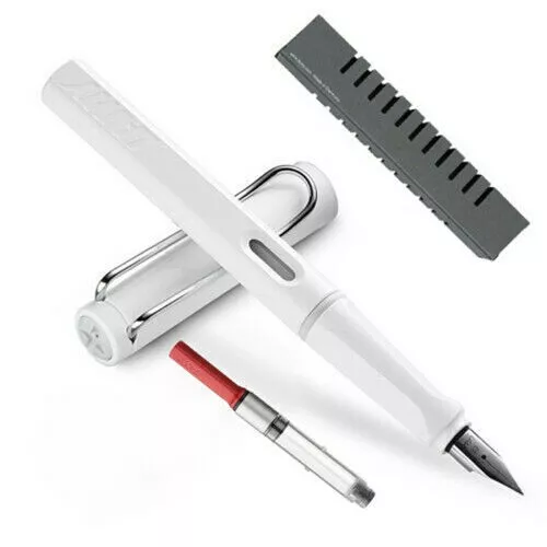 LAMY Safari Special Edition Series White Color EF nib Fountain Pen