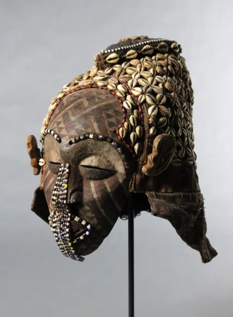 Africa Tribal Royal Kuba Ngaady Mask Drc Congo Ex Diplomat Col Museum Exhibited