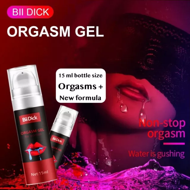 Clitoris Orgasm Gel Increase Sexual Pleasure & Sensitivity BII DICK GEL 15ML