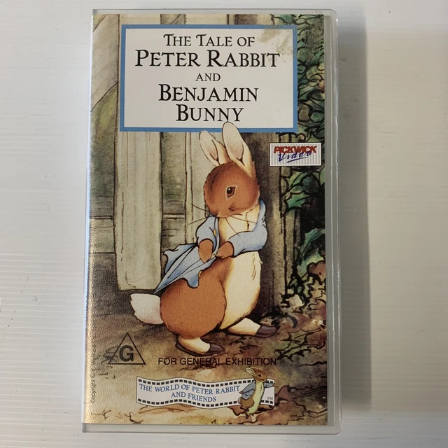 THE TALE OF Peter Rabbit Benjamin Bunny Beatrix Potter 1993 VHS TAPE the-tale-of-peter-rabbit-benjamin-bunny-beatrix-potter-1993-vhs-tape