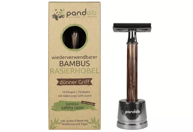 PANDOO HAUSRAT Rasierhobel mit schmalen Griff