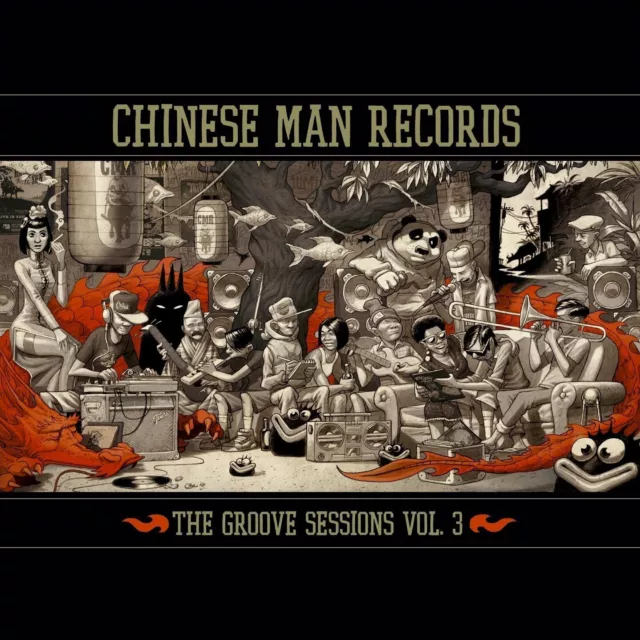 Chinese Man - The Groove Sessions Vol.3  Cd Neu