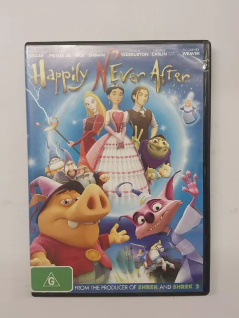 HAPPILY N EVER AFTER DVD 2007 REGION 4 FREE POSTAGE 7.99