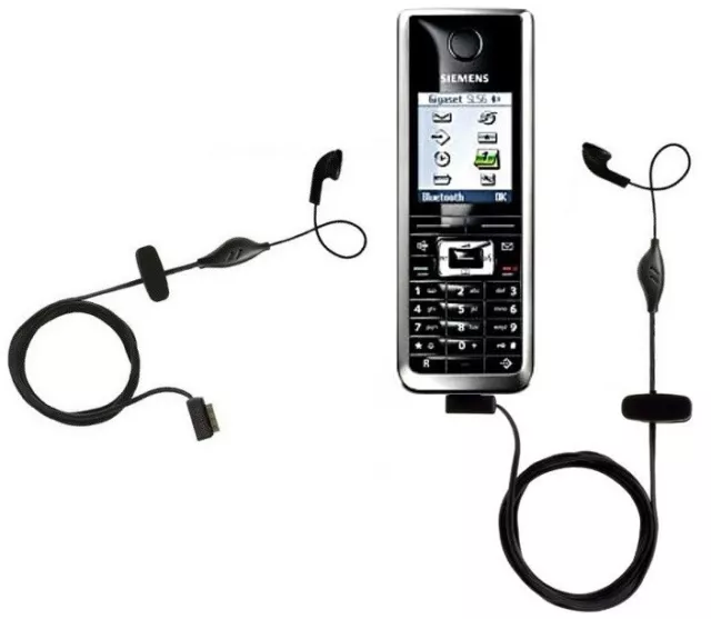 Original Siemens Headset für Gigaset SL78 SL78H SL37 SL37H Telefon Kopfhörer