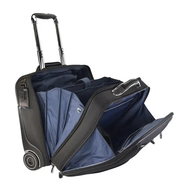TUMI Used twice Arrive LaGuardia Wheeled Briefcase ￼w Laptop Insert ￼MSRP $1360