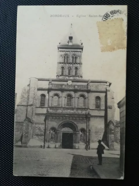 CPA 33 BORDEAUX - Eglise Saint-Serin