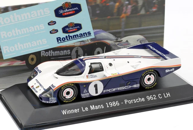 1/43 SPARK PORSCHE 962C #3 LE MANS 1986 SCHUPPAN/OLSON | #313001253