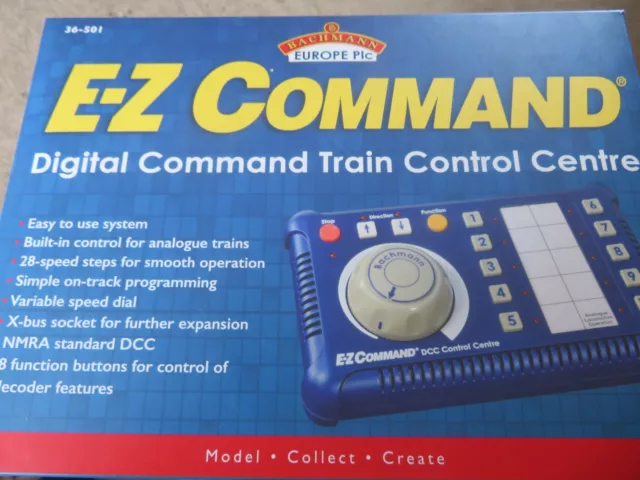 bachmann e-z command digital control centre bnib tested only