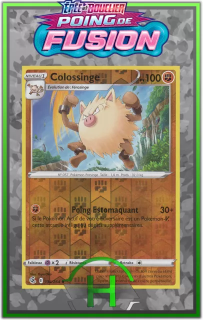 Colossian Reverse-EB08:Fusion Fist- 134/264 - New French Pokemon Card