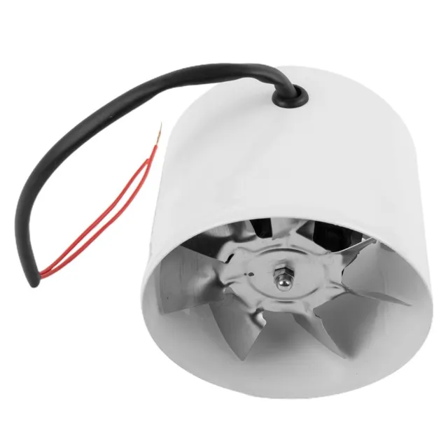 Ventilateur de tuyau en ligne fiable 150 mm aspiration forte pour une ventilatio