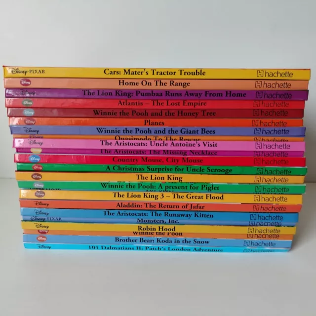 Walt Disney Books Disney's Wonderful World of Reading x 23 Bundle