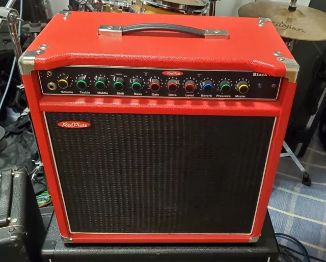 Redplate Blackverb 50W Combo inkl. Flightcase (Dumble Sound) - selten