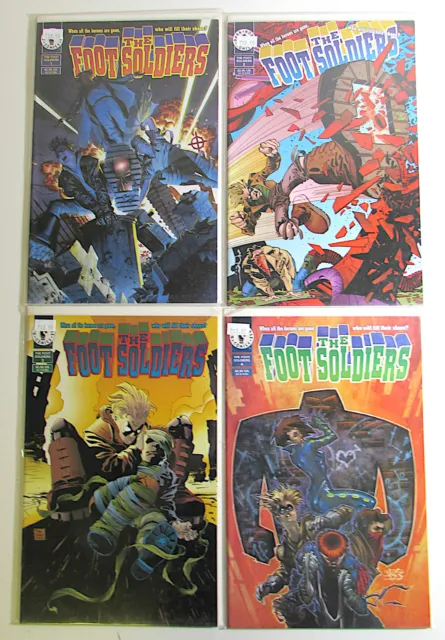 Foot Soldiers Lot of 4 #1,2,3,4 Dark Horse Comics (1996) NM Complete Comic Books