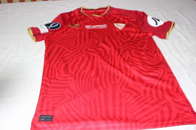 Maillot Officiel Sevilla FC Centenario – Joma – Taille L – Stevenson N°11 Renato – Très Bon état