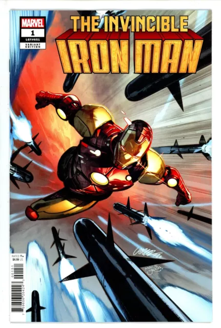 Invincible Iron Man Vol 4 1 Larraz Incentive Variant NM- (2022)