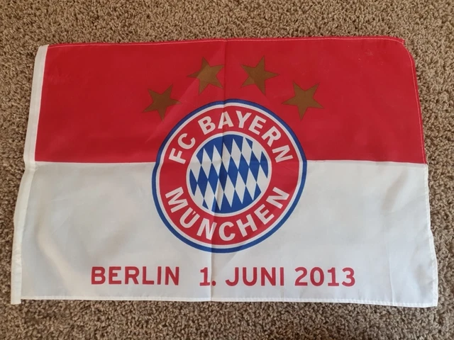 Fc Bayern München Fahne 1. Juni 2013 Dfb Pokal Finale VfB Stuttgart