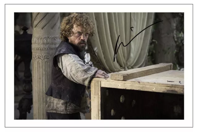 Peter Dinklage Signed Photo Print Autograph Game Of Thrones