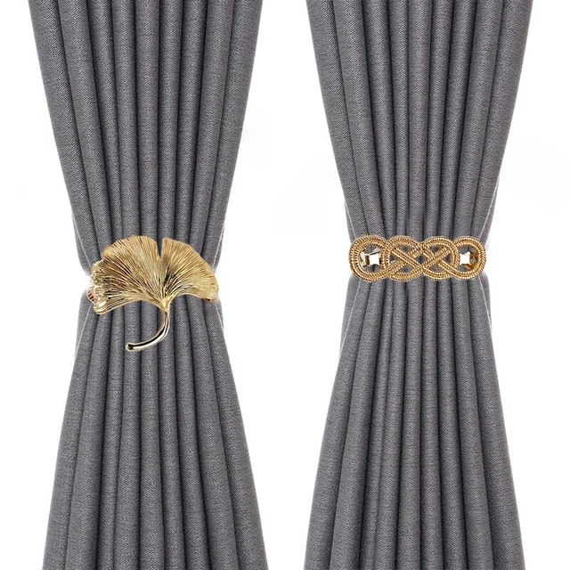 Curtain Buckle Tie Backs Pearl Crystal Magnetic Tiebacks Clips Holdbacks Home 3