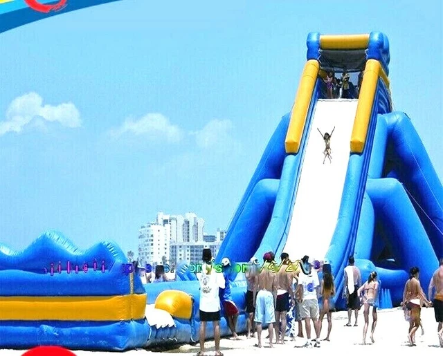 50*26Ft large Commercial inflatable pool giant water slide adult kids Air Blower 50*26Ft large Commercial inflatable pool giant water slide adult kids Air Blower