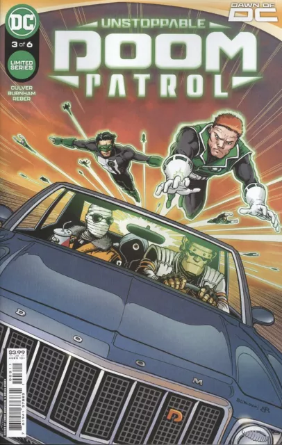 Unstoppable Doom Patrol #3 Cover A Chris Burnham Vf/Nm Dc Hohc 2023