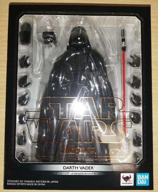 Bandai S.H.Figuarts Darth Vader - Star Wars Episodio VI, 170mm, Figura In PVC E Stoffa