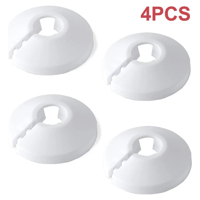 Set Da 4 Coperture Per Tubi Radiatore – 15x200/300/500 Mm, Flessibili E Tagliabili, Bianco, Nascondi Tubi Anti Estetici