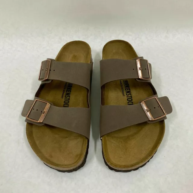 New with Box Birkenstock Arizona Mocha Birko-Flor Regular - Select Size